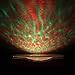 Ocean Wave Red, Blue & Green LED Light Projector Night Light & MP3/iPhone Speaker