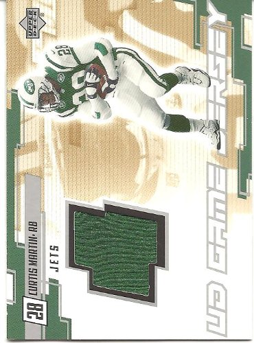 Curtis Martin 2000 Upper Deck Game Jersey Card #CM New York Jets