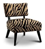 Zebra Oversized Foyer / Office Chair