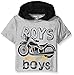 Gerber Graduates Little Boys' Toddler Hooded Short Sleeve T-Shirt, Motorcycle, 4T
