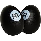 Meinl Percussion EGG-2 Egg Shaker Pair, Black