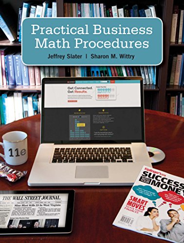 EBook Online Access for Practical Business Math Procedures, 11E, With Access Code For Connect Plus