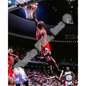  Michael Jordan 1995-96 Action - Chicago Bulls NBA 8x10 Photo