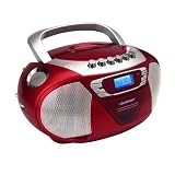 Blaupunkt B10RD Boombox Radio/CD/MP3-Player rotvon "M3 Electronics"