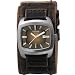 Search : Fossil Cuff Three Hand Brown Dial Watch