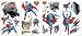 Search : Superman Day Of Doom Peel & Stick Applique Wall Sticker