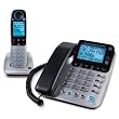 GE DECT 6.0 Corded Phone with Cordless Handset, Caller ID, Answering System Combination, and Large LCD Display (30524EE2)