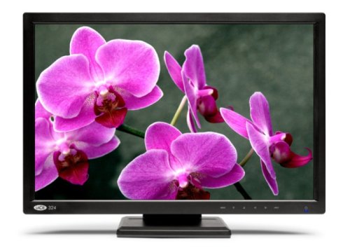 LaCie 324   61 cm (24 Zoll) Wide   LCD Monitor  10bits  HDMI  blue eye pro Kalibrator + Kalibrationssoftware & Blende Monitor