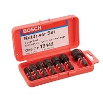 BOSCH T2442 Nut Driver Set 7 Piece