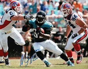 Maurice Jones Drew Signed 8X10 Photo Autograph Panthers vs. Bills Auto w/COA
