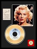 Marilyn Monroe "River of No Return" framed gold record