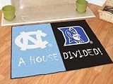North Carolina Tar Heels - UNC 34x44.5 House Divided Floor Mat (Rug)
