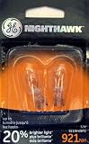 GE Nighthawk 921NH/BP2 Automotive Replacement Bulbs, Pack of 2