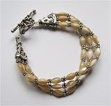 Triple Strand Mother of Pearl Bracelet