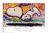 Poster Tom Everhart - Float - Größe 61 x 91,5 cm - snoopy hunde peanuts Maxiposter