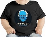 Bernie Sanders Revolt オーガニックベビーTシャツ 12 - 18 Months