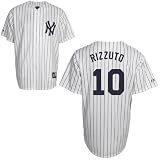 Phil Rizzuto New York Yankees Pinstripe Cooperstown Replica Jersey by Majestic