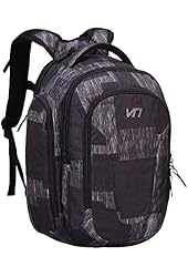 Hynes Eagle Unisex's Polyester Plaid Multipurpose Computer Backpacks for 15.6-inch Laptop