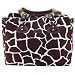 OiOi Baby Giraffe Tote, Cocoa/White