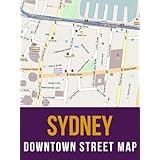 Sydney, Australia Downtown Street Map