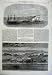 1865 View Arica Peru Railway Station South America Art