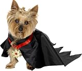 DOGS BLACK DRACULA CAPE & PENDANT PET HALLOWEEN COSTUME