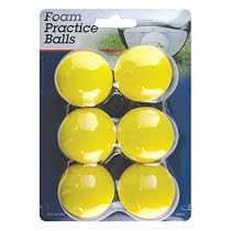 Intech Foam Practice Balls, 6 Pack