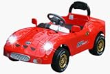 Review Syot Toys  / Red Roadster Style Battery Powered Car with Parent Remote Control