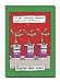 Reindeer Gameshow - Set of 12 Hilarious Cartoon Christmas Cards & Envelopes