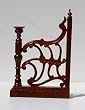 Dollhouse Miniature Hand Carved Walnut Railing