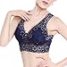 New Womens Wirefree Yoga Sports Leisure Sexy Lace Padded Bra