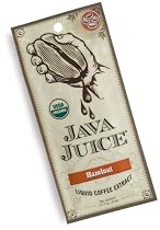 Java Juice Liquid Coffee Extract, Hazelnut, 0.5-Ounce Poly-Lined Bags (Pack of 10)