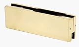 C.R. LAURENCE AMR201BR CRL Brass Top or Bottom Patch Fitting - Less Insert