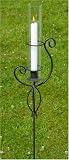 Eigenschaften B & B  / GARTEN KERZENLEUCHTER AUF STAB 120 CM STICK MIT GLAS