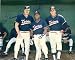 Tom Brunansky, Kirby Puckett & Kent Hrbek Autographed/Hand Signed Minnesota Twins 8x10 Photo