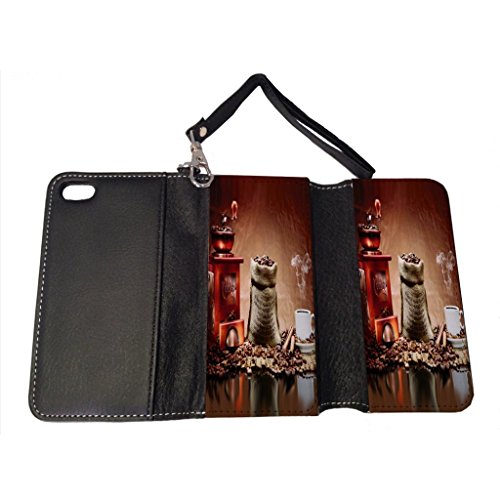 Coffee Grind Brew - iPhone 5/5s Trifold Wallet Case