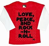 Micro Me Love, Peace, and Rock-n-Roll "Sk8 Rat" Double Layer Shirt