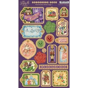 Graphic 45 Nutcracker Sweet Chipboard Die-Cut 1