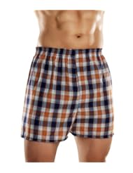 Apparel: Fruit of the Loom 5pk Tartan Boxers - L