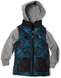 Hurley Toddler Boys Reef Warmer Zip Front Hooded Jacket