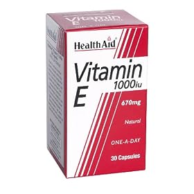 HealthAid Vitamin E 1000iu - 30 Capsules