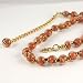 Handmade Murano Glass Bead Necklaces - Angela Orange