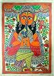 Madhubani painting, 'Graceful Ganesha'