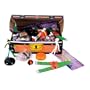 100Pc Halloween Toy Asst Treasure Chest