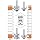Freud 99-036 Adjustable Tongue and Groove Router Bit Set, 1/2-Inch Shank