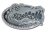 Florida Gators Premium Chrome Metal Auto Emblem with Crystals