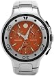Movado series 800 chronograph orange dial mens watch 2600041