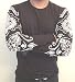 Hause of Howe Strange Day Steel Stampede layered Reversible Shirt As seen on Brad Paisley at CMA Awards XL