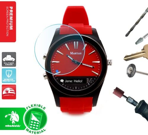 Martian Notifier Smartwatch - RoboShields Military Grade Premium Screen Protector