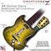Colorburst Yellow Skin by WraptorSkinz TM fits All Sony PS2 Guitar Hero SG Guitar Controllers (GUITAR NOT INCLUDED)